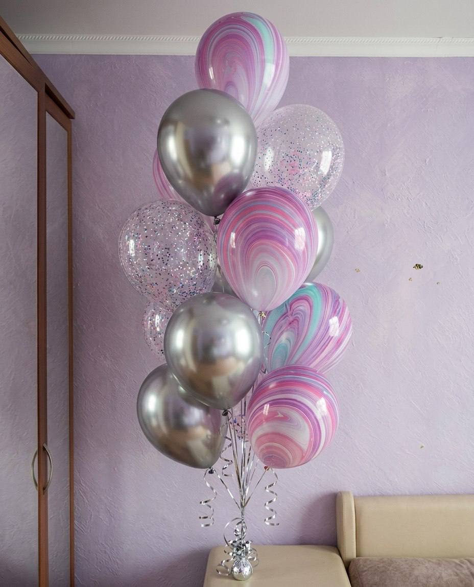 Шары «Мраморная радость»
